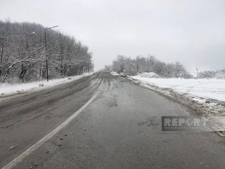 Ağsu dolaylarında yağan qar fəsadsız ötüşməyib