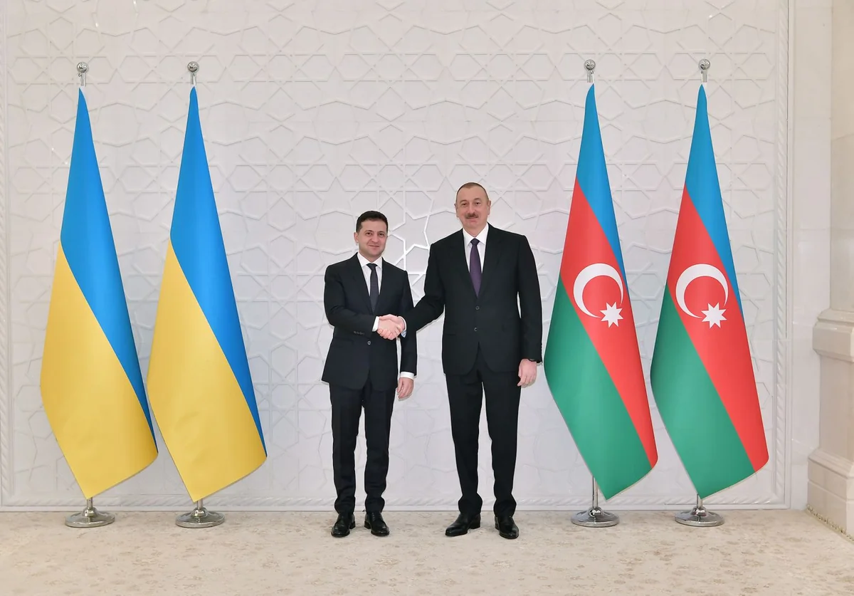 Ilham Aliyev sends letter to Zelensky