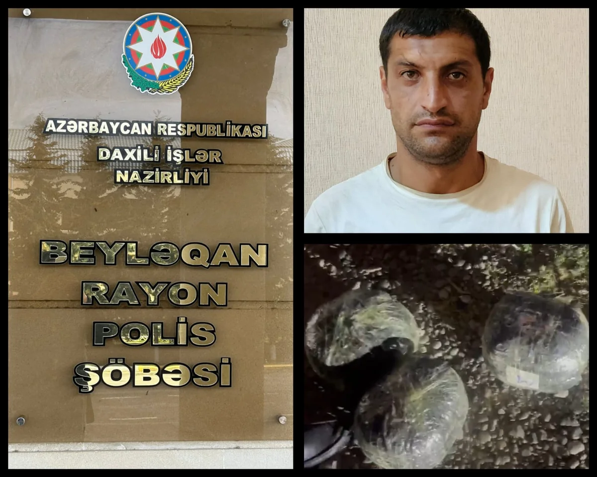 Beyləqan sakinində 9 kiloqrama yaxın heroin və marixuana aşkarlanıb