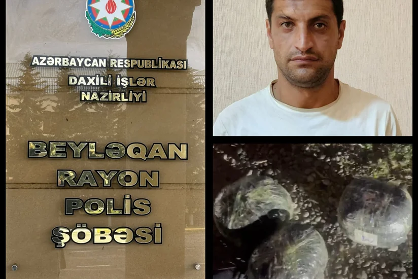 Beyləqan sakinində 9 kiloqrama yaxın heroin və marixuana aşkarlanıb