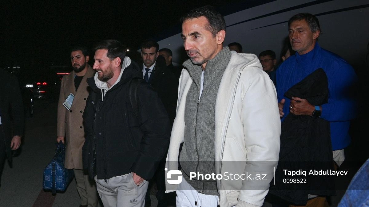 Messi Bakıya gəlib