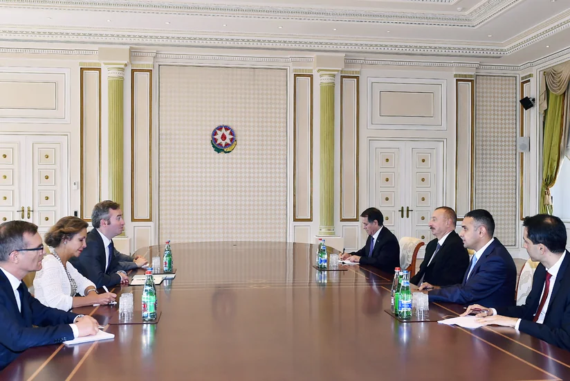 President Ilham Aliyev receives French Secretary of State to Minister for Europe and Foreign Affairs