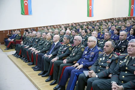 Müdafiə naziri: Azərbaycan Ordusu istənilən döyüş tapşırığını yerinə yetirməyə hazırdır - FOTO - VİDEO