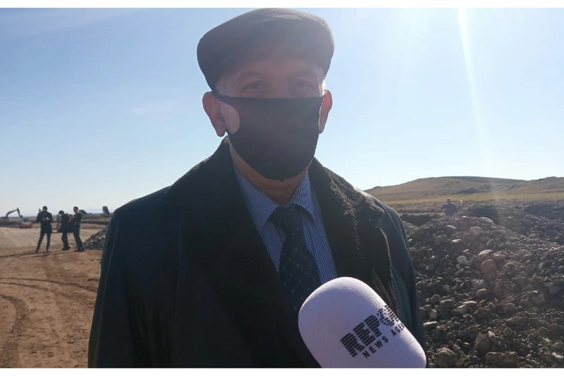 Füzulidə hava limanı tikilən ərazinin minalardan təmizlənməsi üçün yeni texnika alınıb