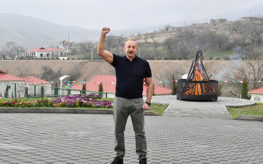 Prezidentin Qarabağa səfərləri qondarma miatsuma ağır psixoloji zərbə vurur - RƏY