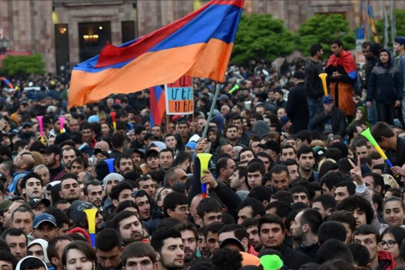 Ermənilər Rusiyanın Yerevandakı səfirliyi qarşısına yürüş edəcəklər