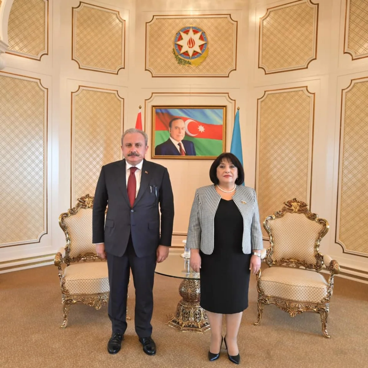 Azərbaycan və Türkiyə parlamentlərinin sədrləri görüşüblər