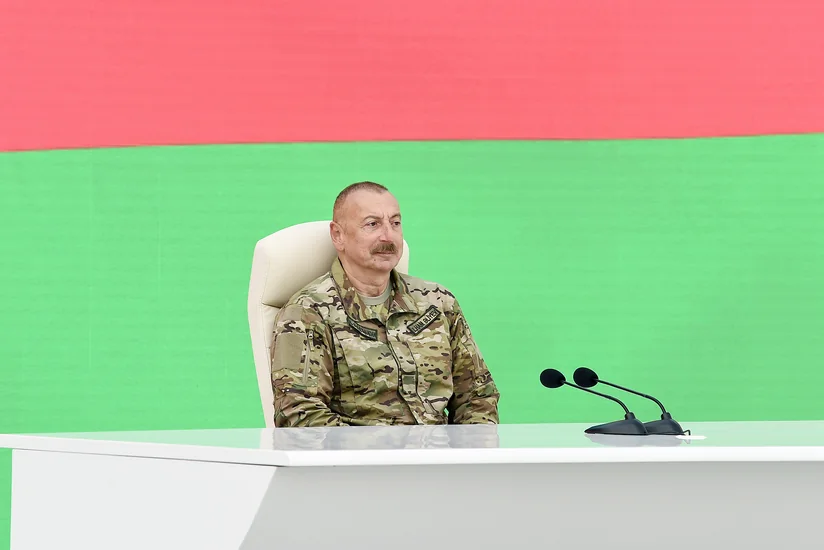 İlham Əliyev: Xalq Cəbhəsi-Müsavat hakimiyyəti Ermənistana benzin satırdı