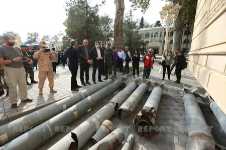 Представители дипкорпуса проинформированы о разрушениях в Тертере в ходе войны