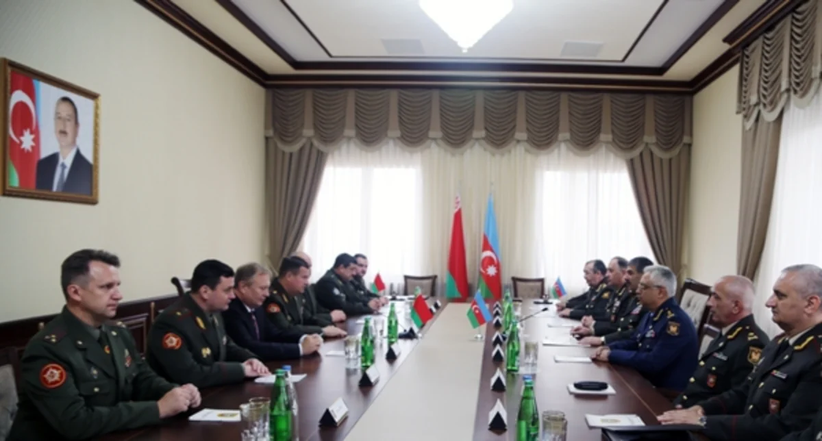 Между министерствами обороны Азербайджана и Беларуси подписан план сотрудничества на 2017 год