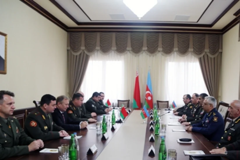 Между министерствами обороны Азербайджана и Беларуси подписан план сотрудничества на 2017 год