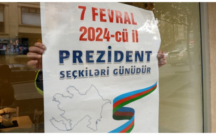 Gələn həftədən prezident seçkilərinin təşviqat kampaniyası başlayır