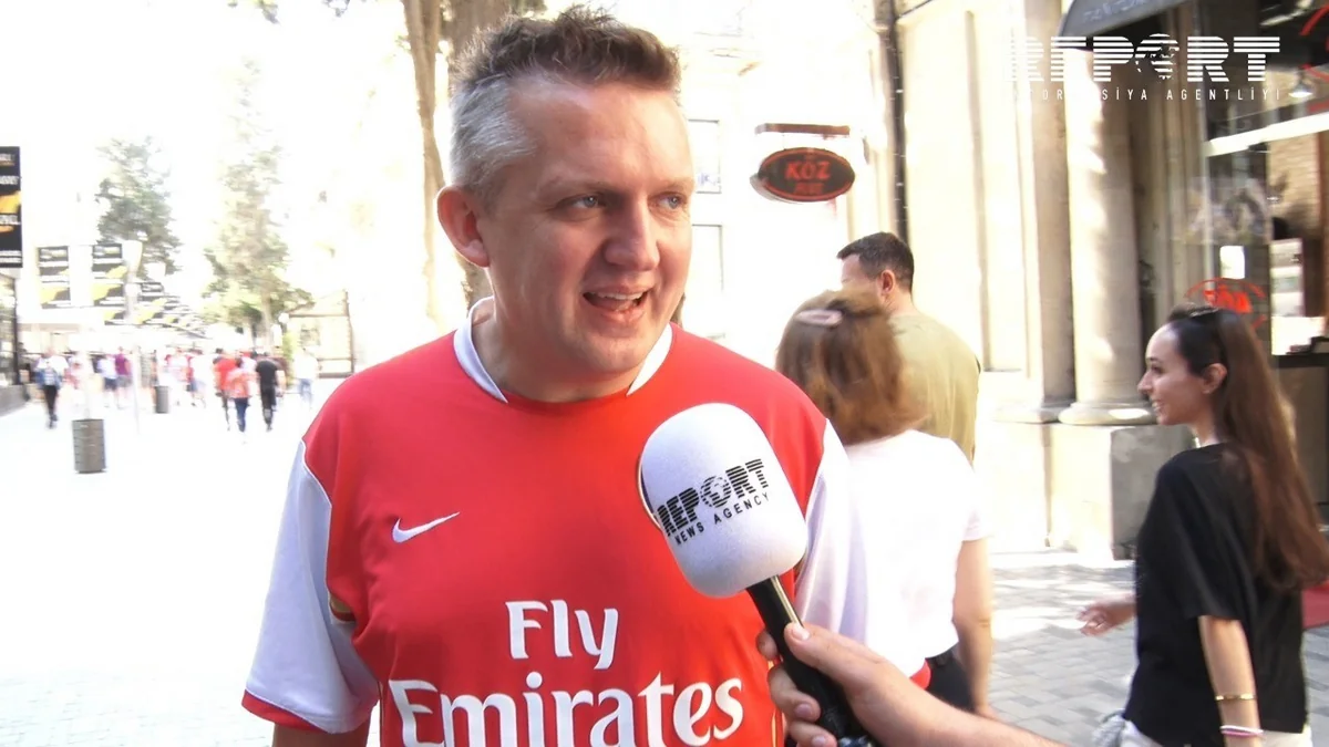 Bakıda Çelsi və Arsenal azarkeşlərinin futbol bayramı - VİDEOREPORTAJ - FOTO