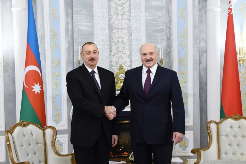 Александр Лукашенко поздравил президента Ильхама Алиева