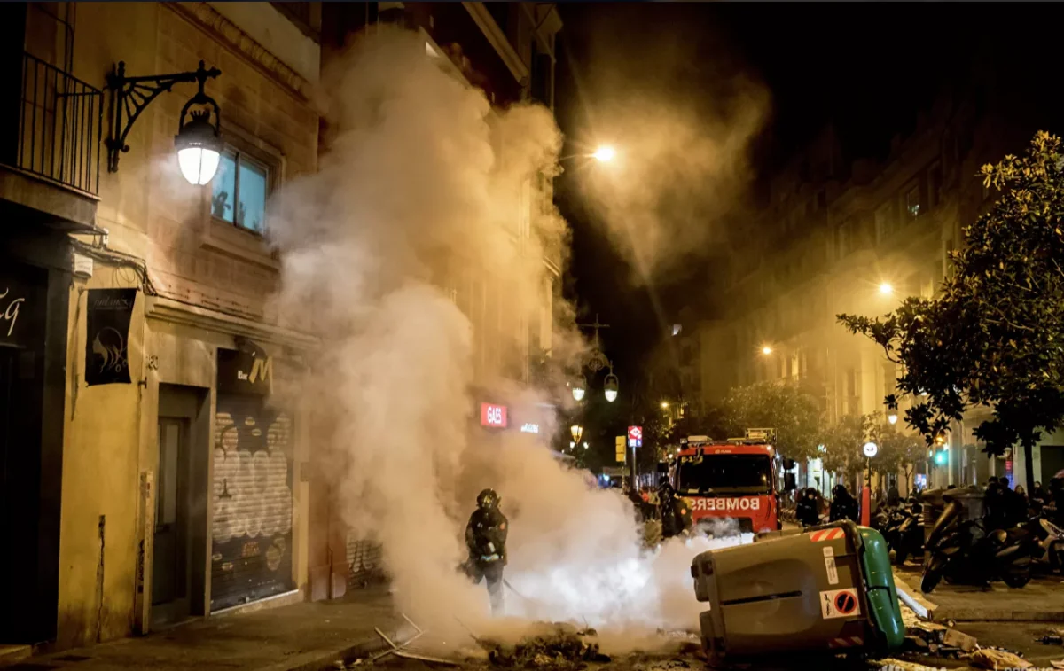 Barselonada qarışıqlıqlarla əlaqədar azı yeddi nəfər saxlanılıb