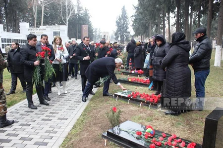 Qərb bölgəsində Ümumxalq Hüzn Günü ilə əlaqədar tədbirlər keçirilib
