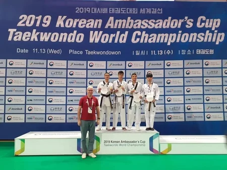 Azərbaycan taekvondoçuları Koreya Səfiri Kubokunda 3 medal qazanıblar