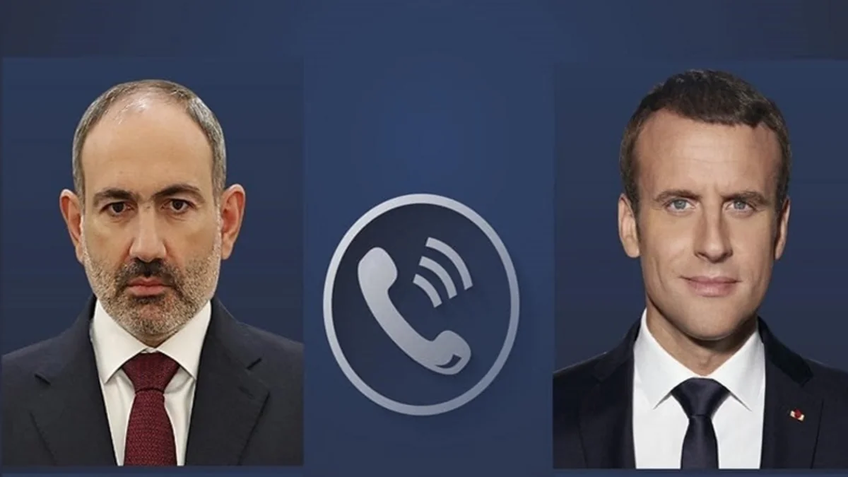 Pashinyan informs Macron on completion of Baku-Yerevan peace treaty text coordination