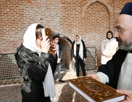 First Vice-President Mehriban Aliyeva visited Imamzade religious complex in Ganja