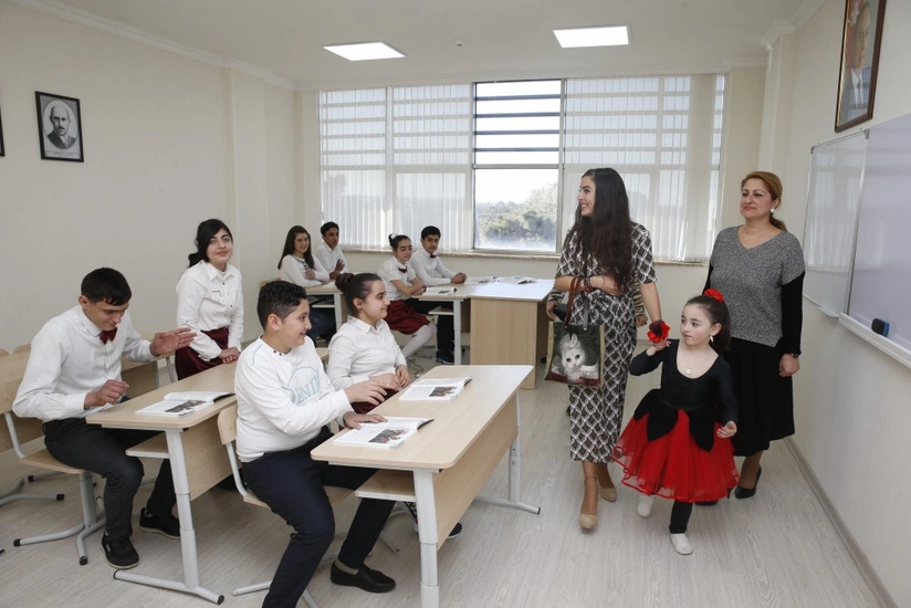Leyla Aliyeva visits special boarding schools for physically disabled children