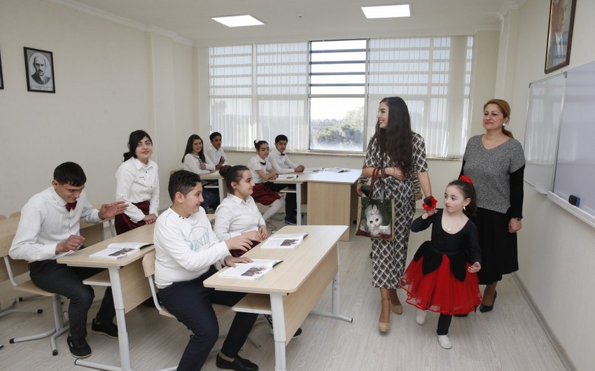 Leyla Aliyeva visits special boarding schools for physically disabled children