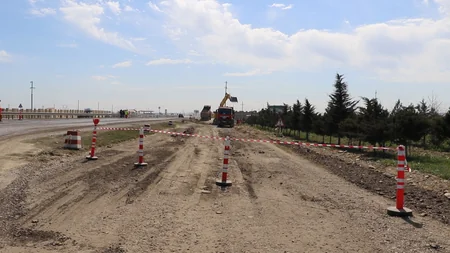 Bakıdan Rusiya sərhəddinə yeni avtomobil yolunun tikintisinə başlanılıb