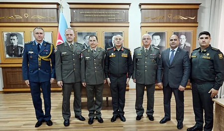 Belqrad Müdafiə Universitetinin nümayəndələri xüsusi təyinatlı təhsil müəssisələrində olublar