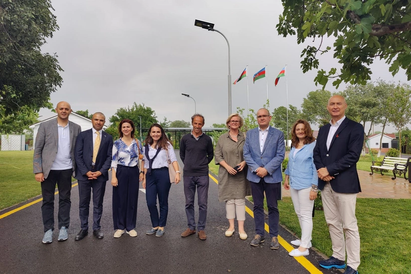 Avropa Şurası yanında bir qrup səfir Ağdama səfər edib