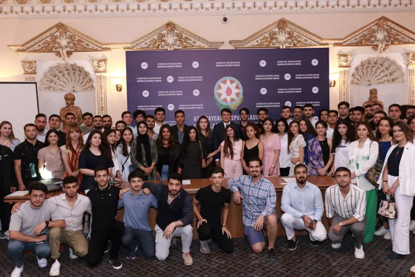 Diaspor gəncləri ilə gələcək planlar müzakirə olunub