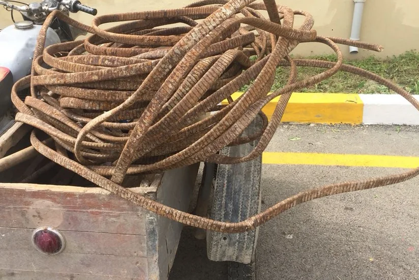 Neftçalada kabel oğruları saxlanılıblar