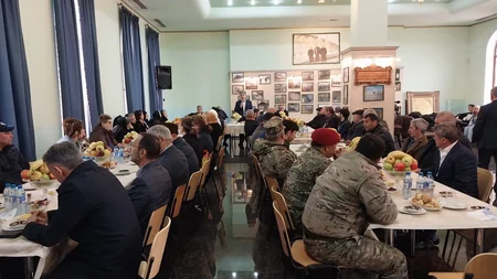 Bibiheybət məscidində şəhid ailələri və qazilərin iştirakı ilə bayram tədbiri keçirilib