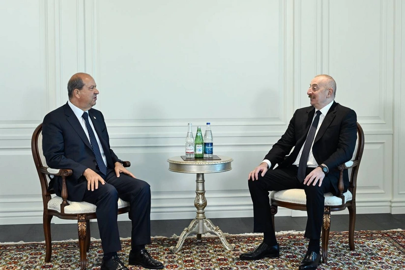 Ersin Tatar Prezident İlham Əliyevə zəng edib