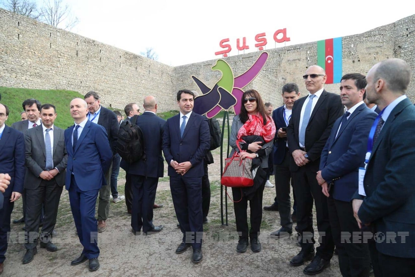 Reps of international think tanks do sightseeing in Shusha