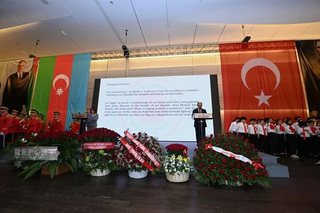 Heydər Əliyev Mərkəzində Türkiyənin yaranmasının 99-cu ildönümü qeyd olunub
