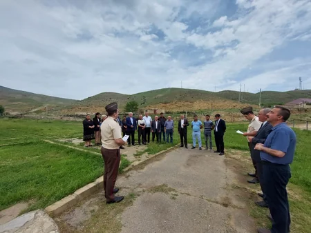 Sel təhlükəli kəndlərdə maarifləndirmə tədbirləri keçirilib