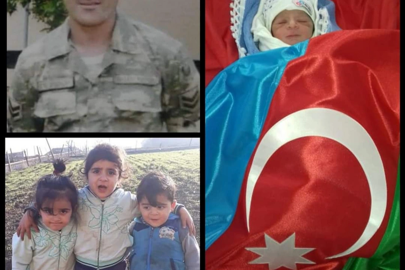 Cəlilabadda yeni doğulan körpəyə şəhid atasının adı verildi