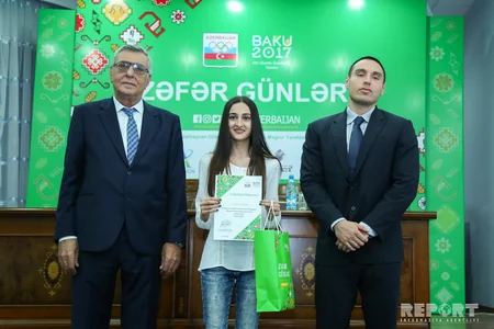 Report News Agency gets award for Baku 2017 Islamic Games