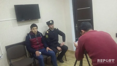 Şabranda gənc oğlan oğurladığı maaş kartından pul çıxararkən tutulub - FOTO