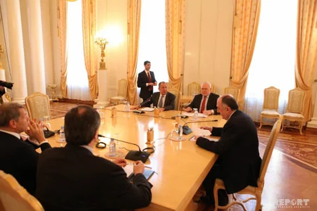 Foreign Ministers of Russia, Azerbaijan and Armenia meet with OSCE Minsk GROUP co-chairs