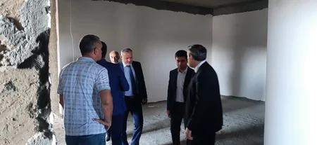 PFL rəhbərliyi Gəncə şəhər stadionunun vəziyyəti ilə tanış olub