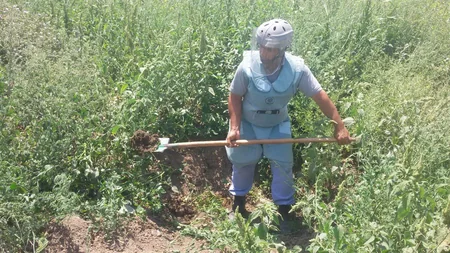 ANAMA tərəfindən 6 ədəd partlamamış hərbi sursat aşkarlanaraq götürülüb