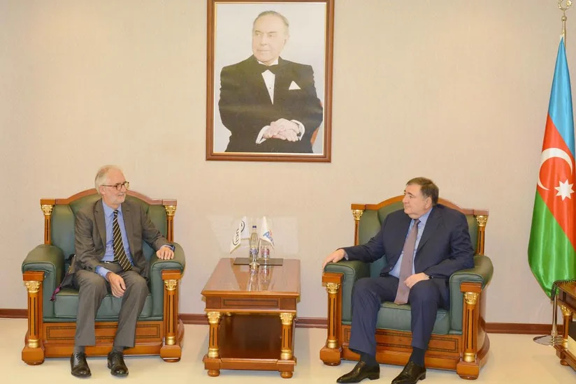 Fazil Məmmədov Beynəlxalq Velosipedçilər İttifaqının prezidentini qəbul edib