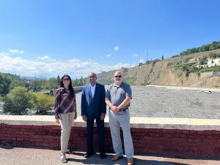 Canadian delegation visits Guba Genocide Memorial Complex