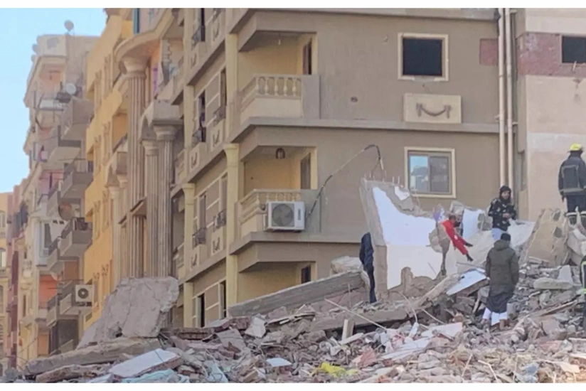 Misirdə 13 mərtəbəli bina çöküb