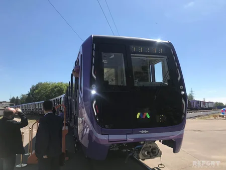 “Bakı Metropoliteni”nin Rusiyadan aldığı vaqonlardan 10-u bu gün yola düşüb