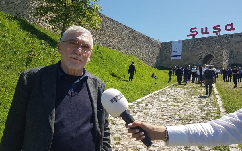 Oleq Səfərəliyev: “Şuşaya səfərin yaratdığı hissləri sözlə ifadə etmək mümkün deyil”