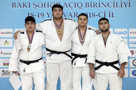 Cüdo üzrə Bakı şəhər açıq birinciliyinə yekun vurulub