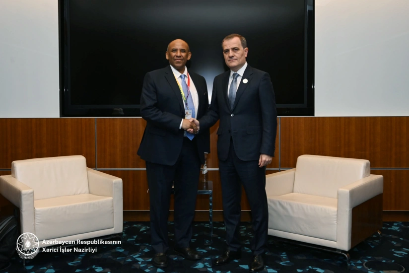 Ceyhun Bayramov BMT rəsmisilə görüşüb