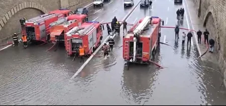 FHN: Sabunçudakı tunelə yığılmış su ərazidən kənarlaşdırılıb - YENİLƏNİB-4