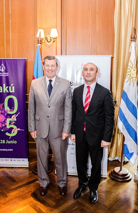 Presentation of Baku 2015 held in Uruguay